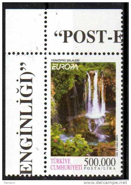 PIA -  TURQUIE -  2001  : Europa    (YV  2989-90 ) - Unused Stamps