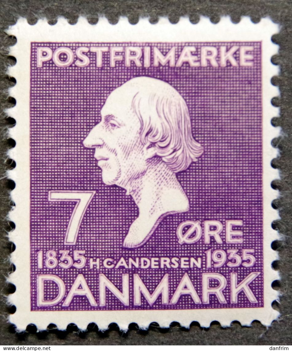 Denmark 1935 Hans Christian Andersen  MiNr.223   MNH (**)   ( Lot KS 1309 ) - Ongebruikt