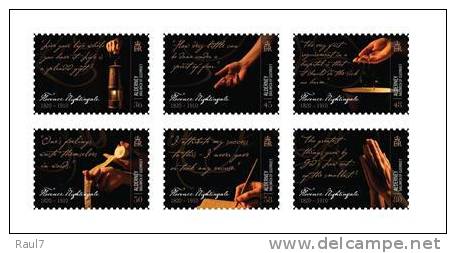 ALDERNEY 2010 - Florence Nightingale -  6v Neufs  (MNH Set) - Alderney