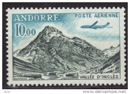 ANDORRE Français PA 8 ** - Luchtpost