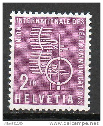 SUISSE (service)  2,00f Lilas 1958 N°398 - Officials