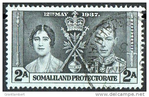 Somaliland Protectorate 1937 Coronation 2A Used - Somaliland (Herrschaft ...-1959)