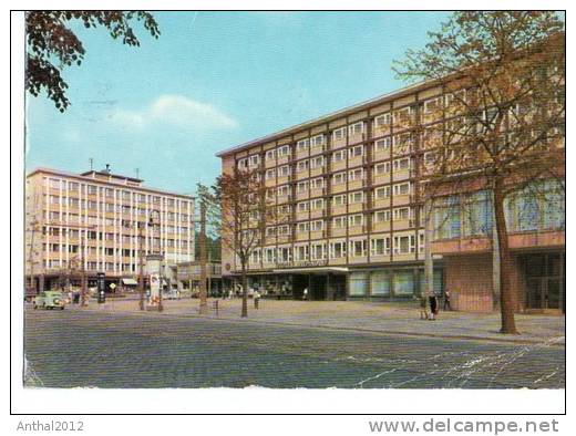 Karl-Marx-Stadt Hotel Moskau Litfasssäule PKW Auto Plattenbau 7.9.1965 - Chemnitz (Karl-Marx-Stadt 1953-1990)