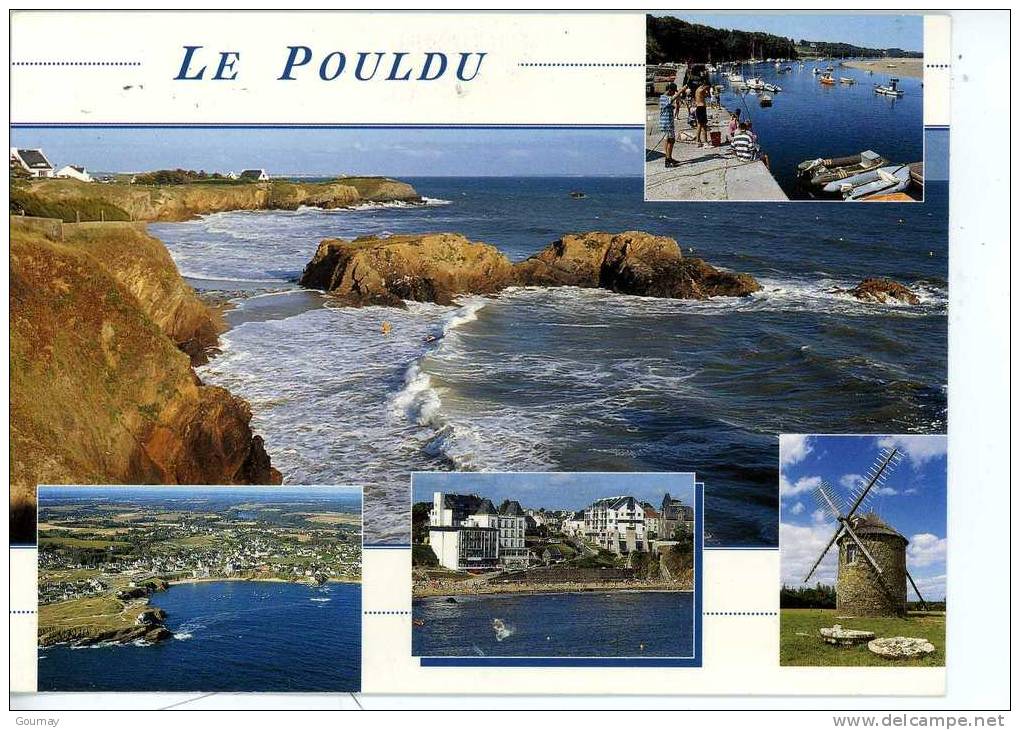 LORIENT Estuaire De La Laîta - LE POULDU Clohars Carnoêt - Moulin Port Front De Mer Pêcheurs - Lorient