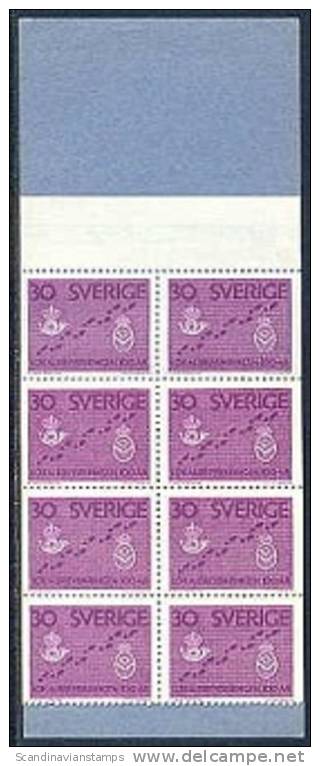 ZWEDEN 1962 Postzegelboekje Lokale Post PF-MNH-NEUF - 1951-80