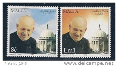 Malta 2007 - George Preca  2 V. Nuovi ** - Malte