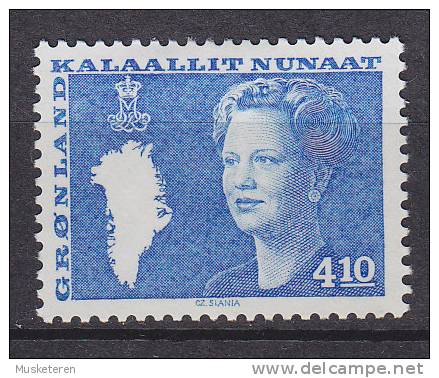 Greenland 1988 Mi. 180      4.10 Kr Königin Queen Margrethe II. (Cz. Slania) MH* - Nuevos