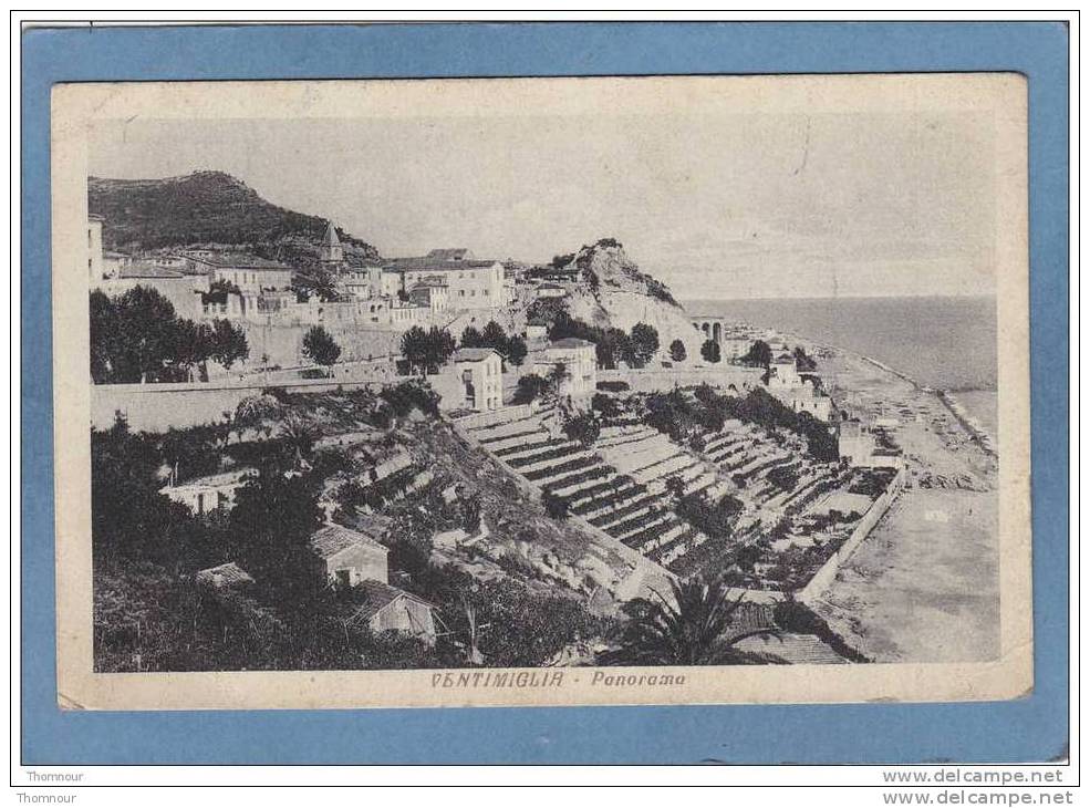 VENTIMIGLIA  -  Panorama  -  1925     -  BELLE CARTE  - - Altri & Non Classificati