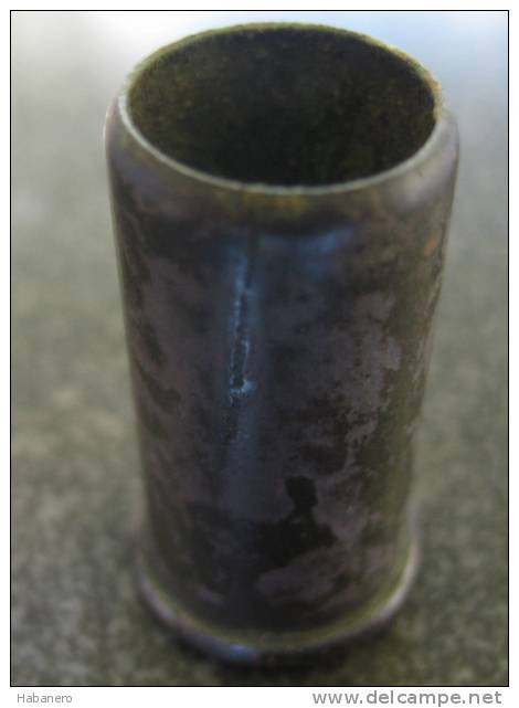 SHORT CARTRIDGE CASE FOR REMINGTON M1867 RIFLE. USED AT FREDRIKSTEN FORTRESS FROM 1866 - Other & Unclassified