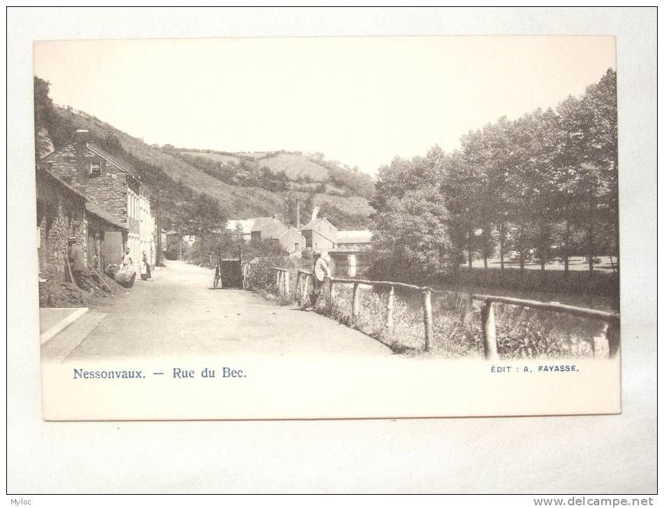 Nessonvaux. Rue Du Bec - Trooz