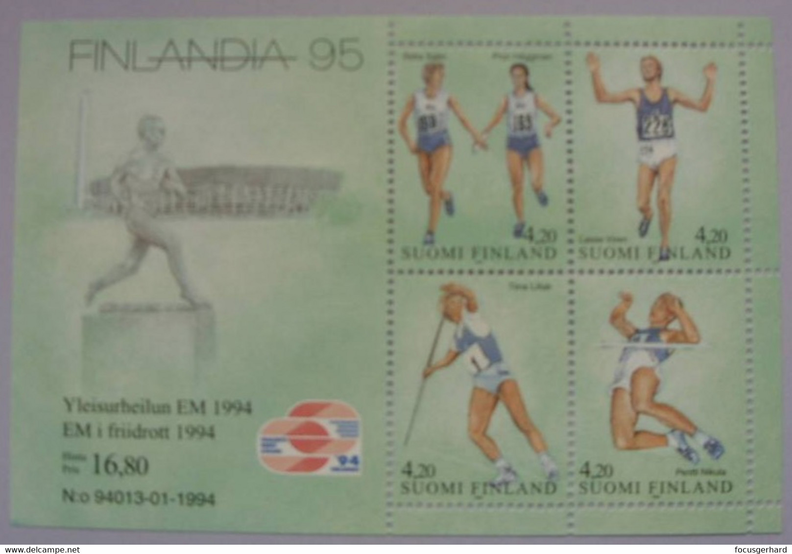 Finnland   Finlandia 95  Sport    1994 ** - Neufs