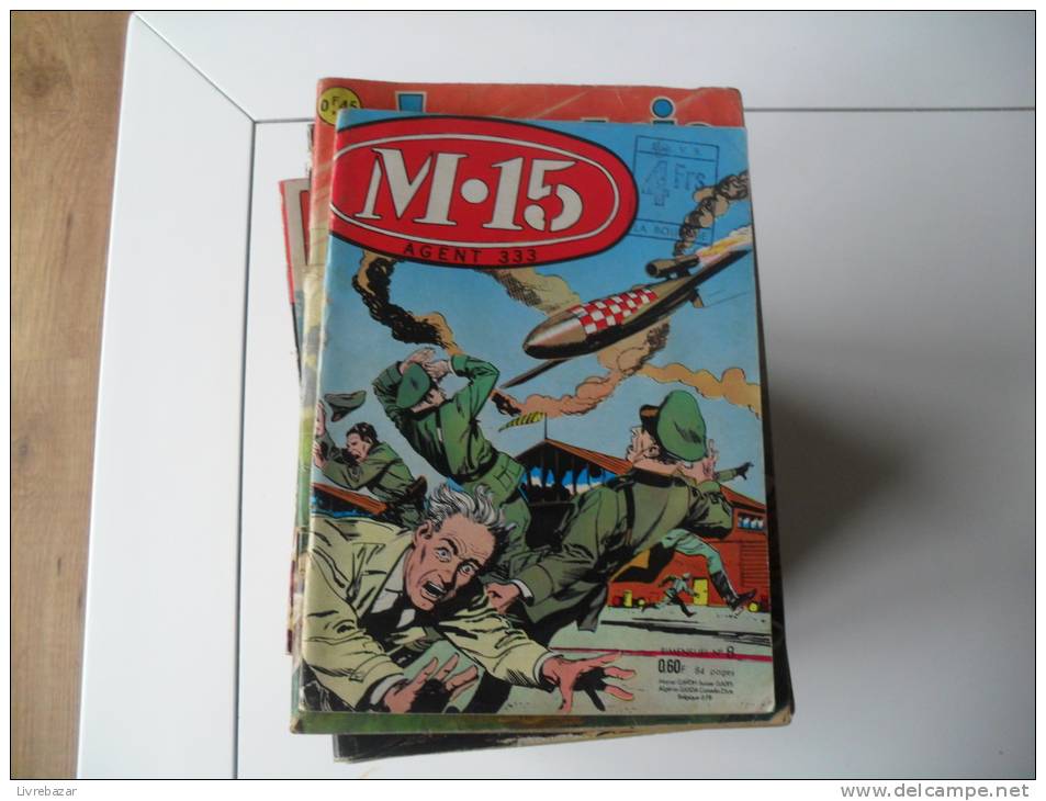 Ancien M.15 AGENT 333 N°8 Rare - Petit Format