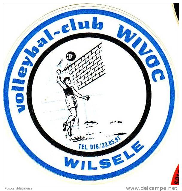 Volleybal-club Wivoc - Wilsele - & Sticker - Adesivi