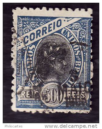 BRESIL  1894-1904  -  YT  85 -  Liberte  -    Oblitéré  - Cote 2e - 3° Choix - Used Stamps