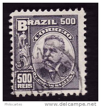 BRESIL  1906-15  -  YT  135 -  Campos Salles  -    Oblitéré - Cote  1.25e - Used Stamps