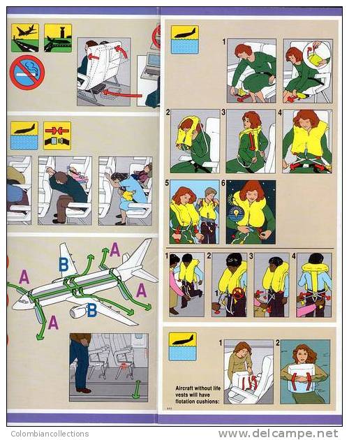 Lote TSA37, USA, Continetal Airlines, B737-800/900, Tarjeta De Seguridad, Safety Card - Fichas De Seguridad