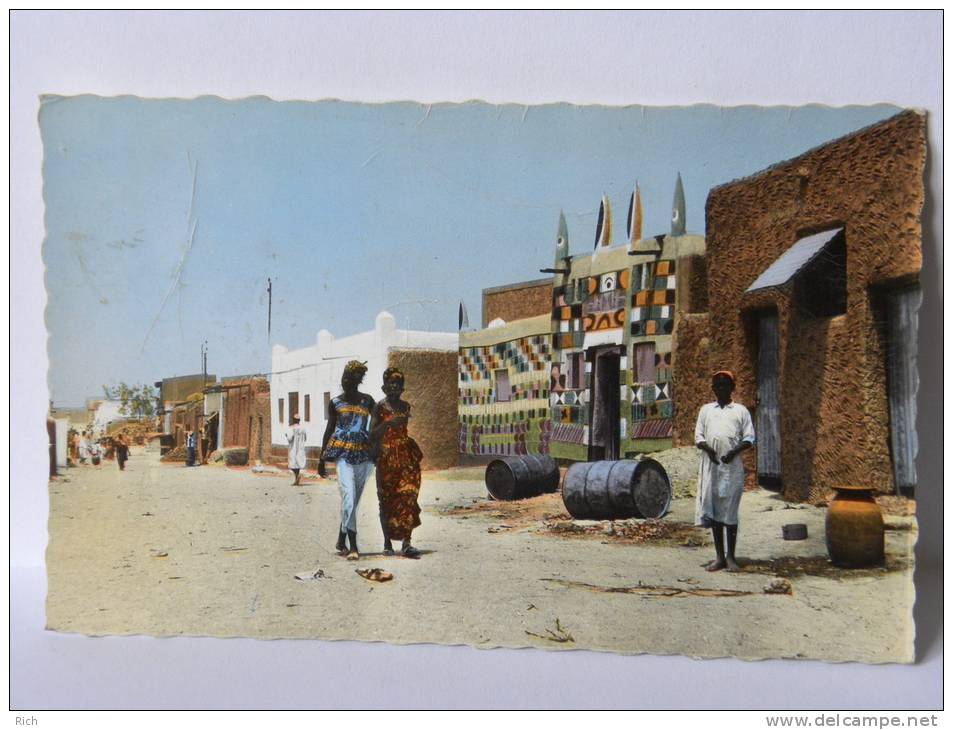 CPSM - NIGER - ZINDER - Une Rue Du Zengou - Niger