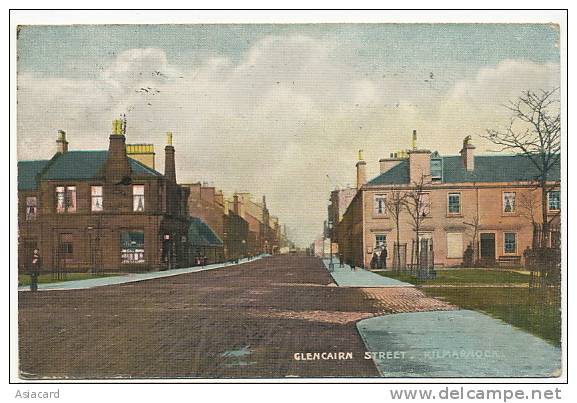 Kilmarnock Glencairn Street Color P. Used 1907 - Ayrshire