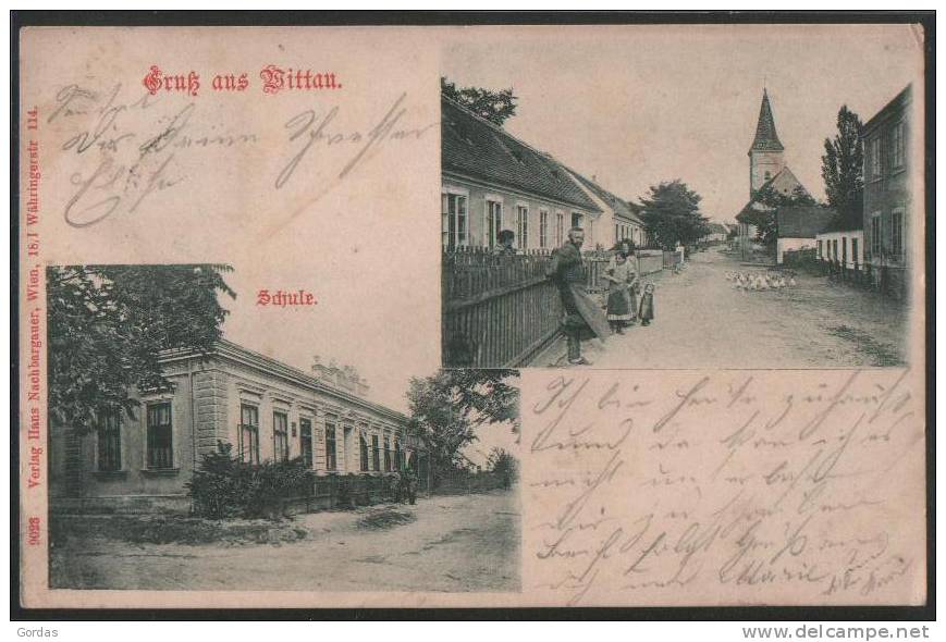 Austria - Wittau 1900 - Schule - Maria Enzersdorf