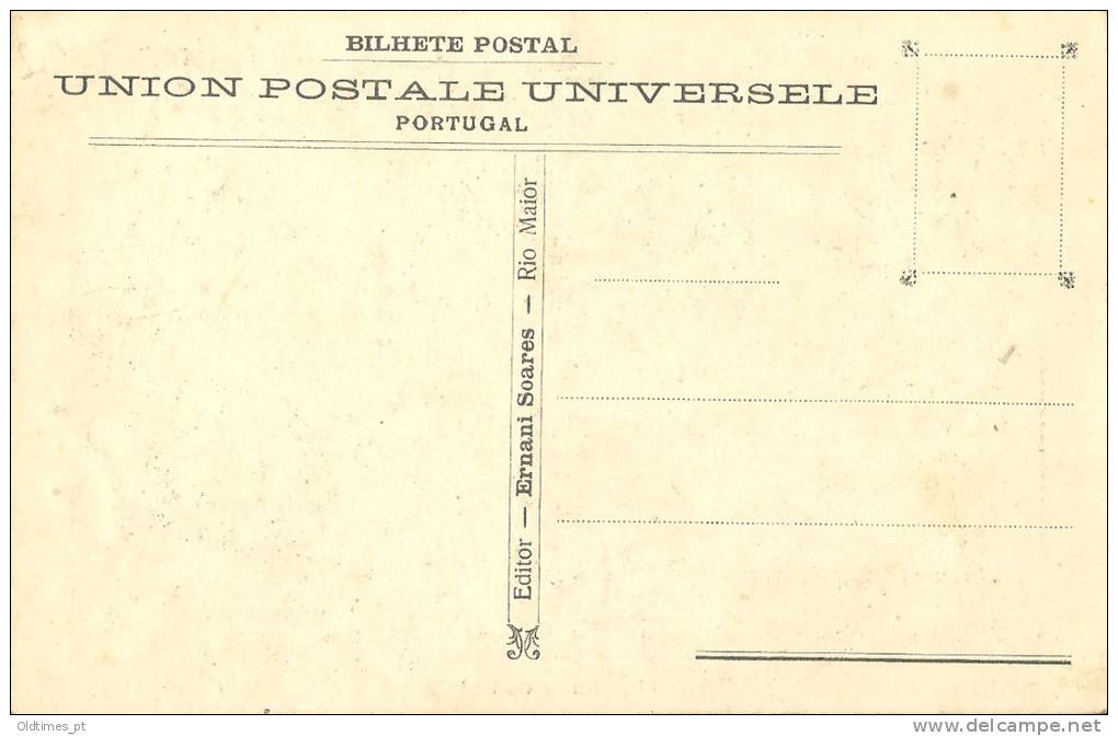 PORTUGAL - RIO MAIOR - MARINHAS DE SAL - 1910 PC - Santarem