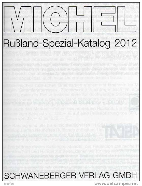 Spezialkatalog Sowjetunion+ Rußland Spezial Katalog 2012 Neu 217€ A-Z With Error On Stamps Catalogue From MICHEL Germany - Verzamelingen
