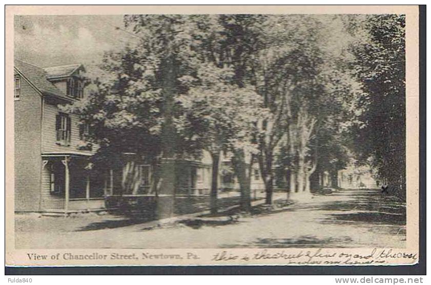 CPA.   NEWTOWN.     View Of Chancellor Street. - Hertfordshire