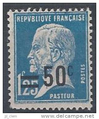 France N° 222 * Neuf - 1922-26 Pasteur