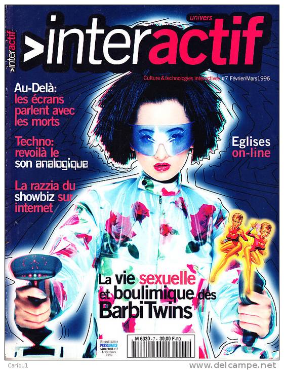 C1 UNIVERS INTERACTIF # 7 1996 Internet GEEK Culture Et Technologies CYBER - Informatik