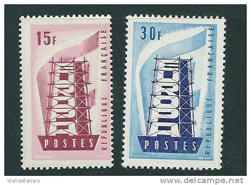 France Sg 1301-02 MM Europa - Other & Unclassified