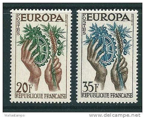 France Sg 1347-48 MM Europa - Other & Unclassified