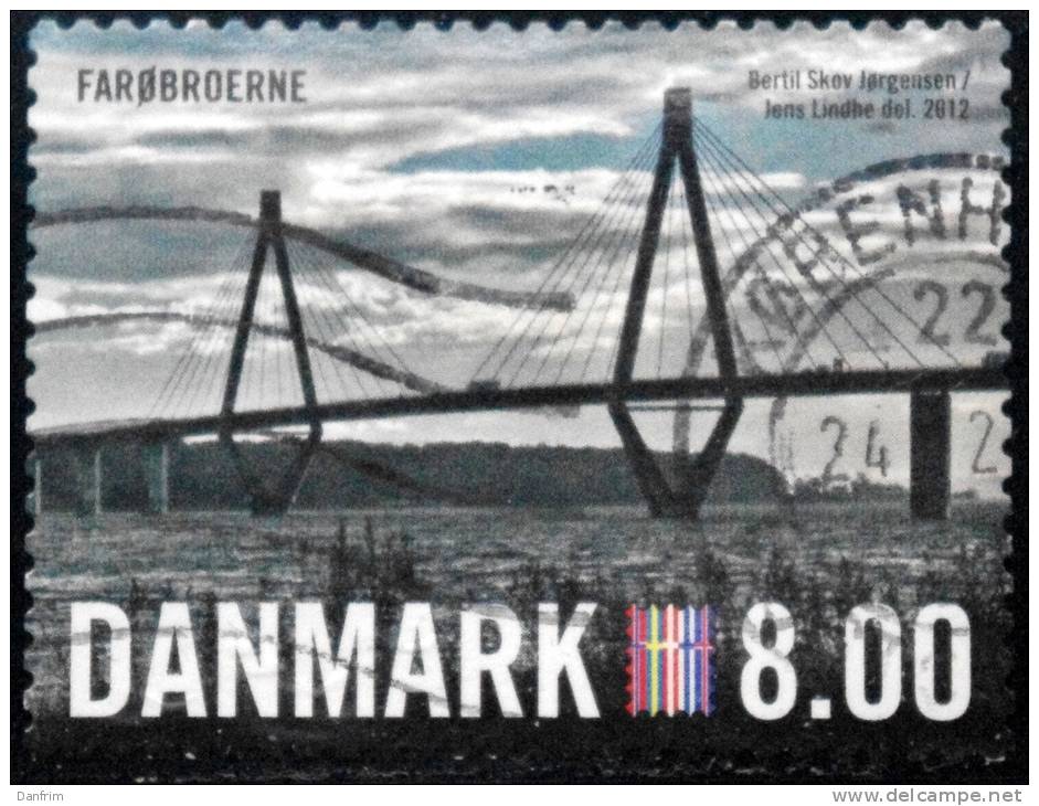 Denmark 2012 NORDIA 2012   MiNr. 1690A ( Lot L95 ) - Gebruikt