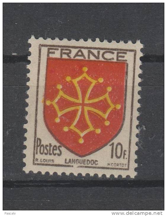 Yvert 603 ** Neuf Sans Charnière MNH - 1941-66 Coat Of Arms And Heraldry