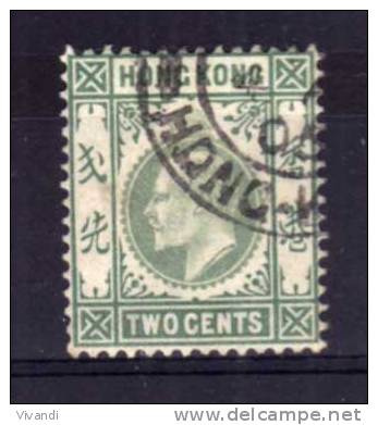 Hong Kong - 1903 - 2 Cents Definitive (Watermark Crown CA) - Used - Oblitérés