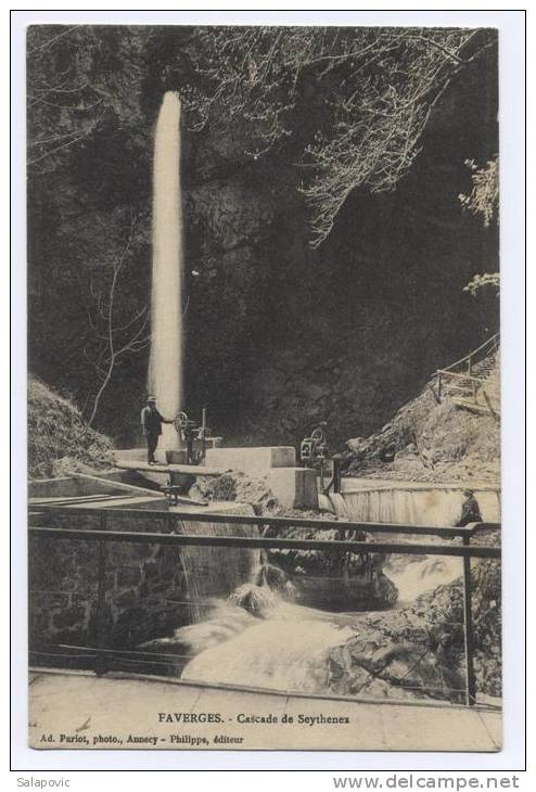 Faverges Cascade De Seythenex  2 SCANS - Faverges