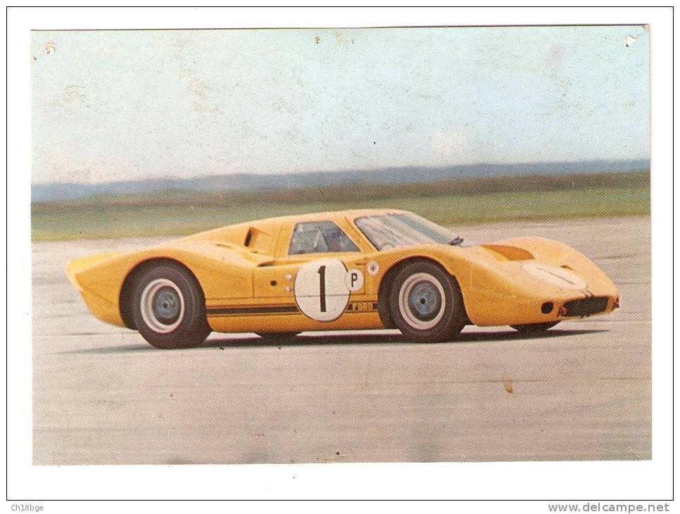 CPA - Sport Automobile : Ford  " MK IV"  Proptype 1967 Cm3 7000 - Autres & Non Classés
