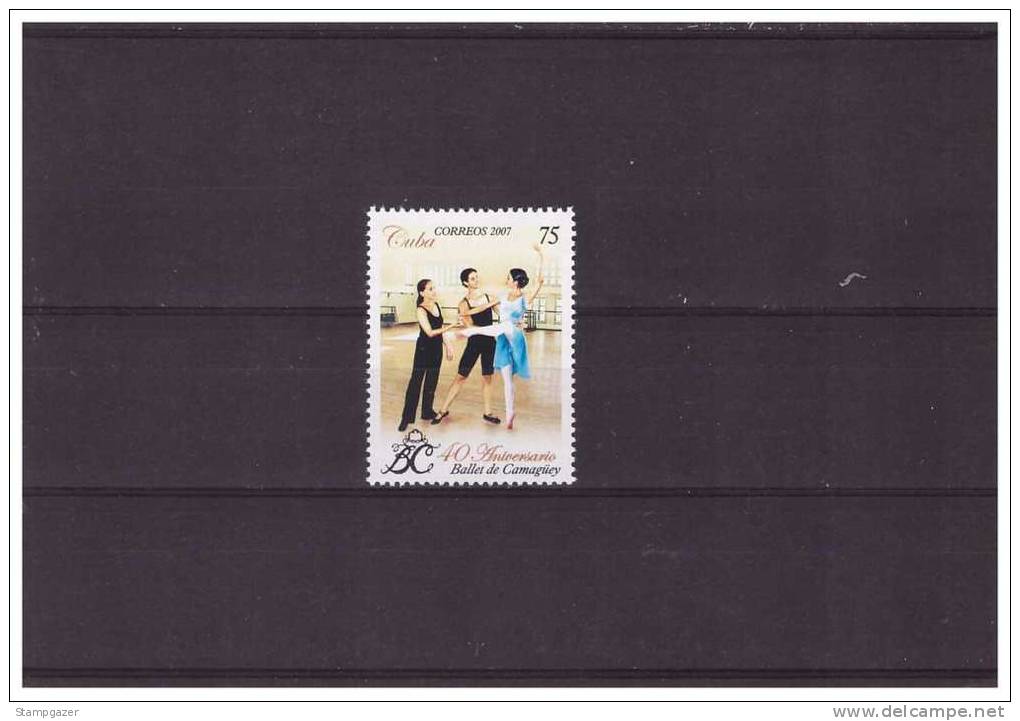 2007 BALLETT 1 VALUE  MNH - Ongebruikt