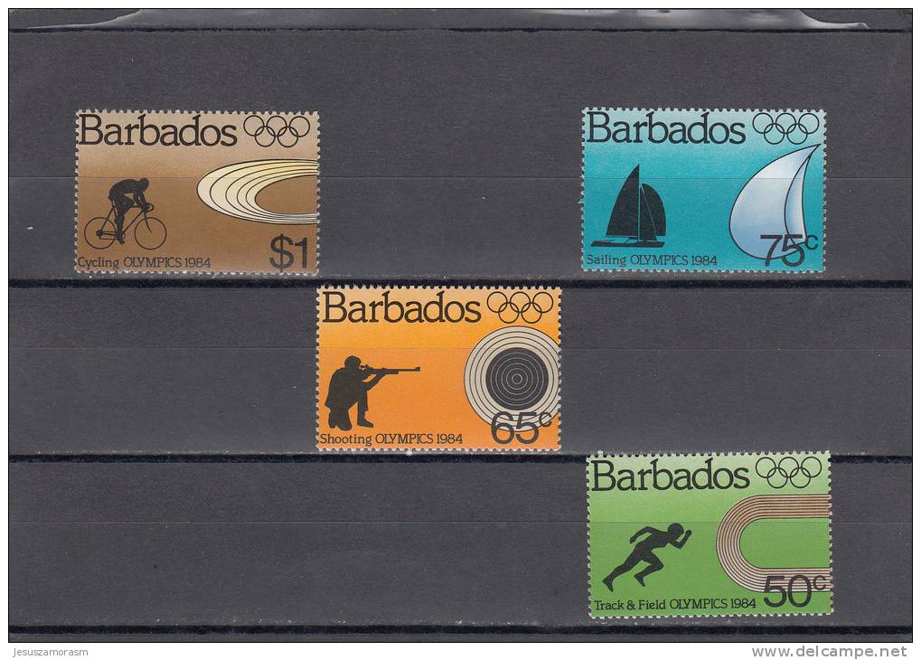 Barbados Nº 592 Al 595 - Barbados (1966-...)