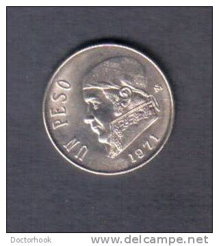 MEXICO    1 PESO 1971 (KM # 460) - Messico