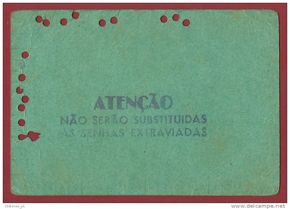 WWII-PORTUGAL - CARTÃO DE RACIONAMENTO MANTEIGARIA UNIÃO 40S. - Autres & Non Classés