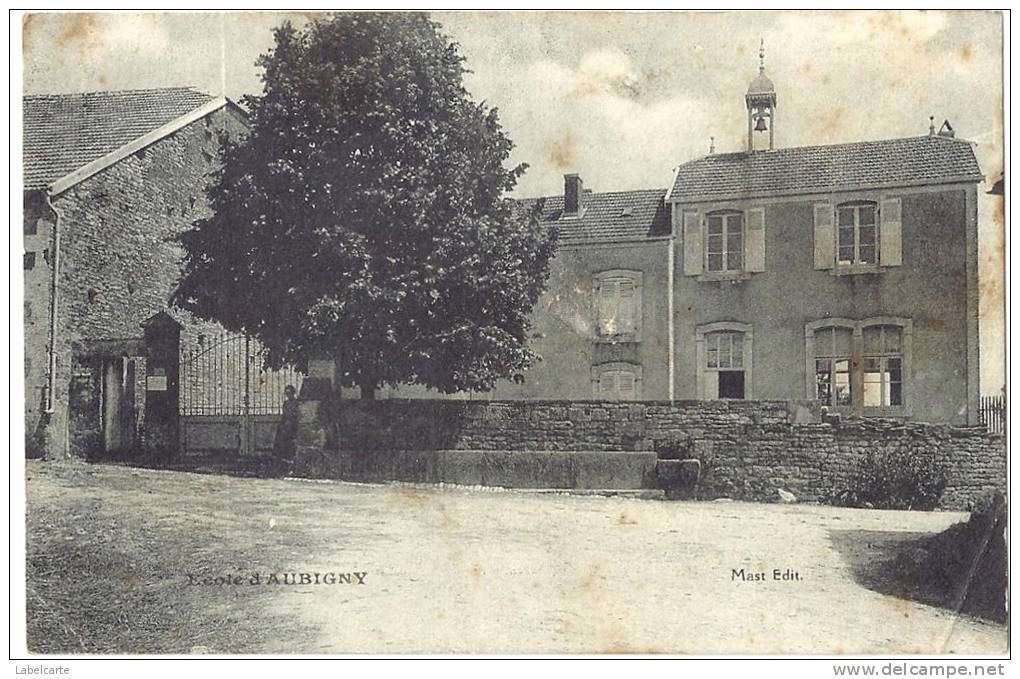 PAS DE CALAIS 62. AUBIGNY L ECOLE.(A CONFIRMER) - Aubigny En Artois