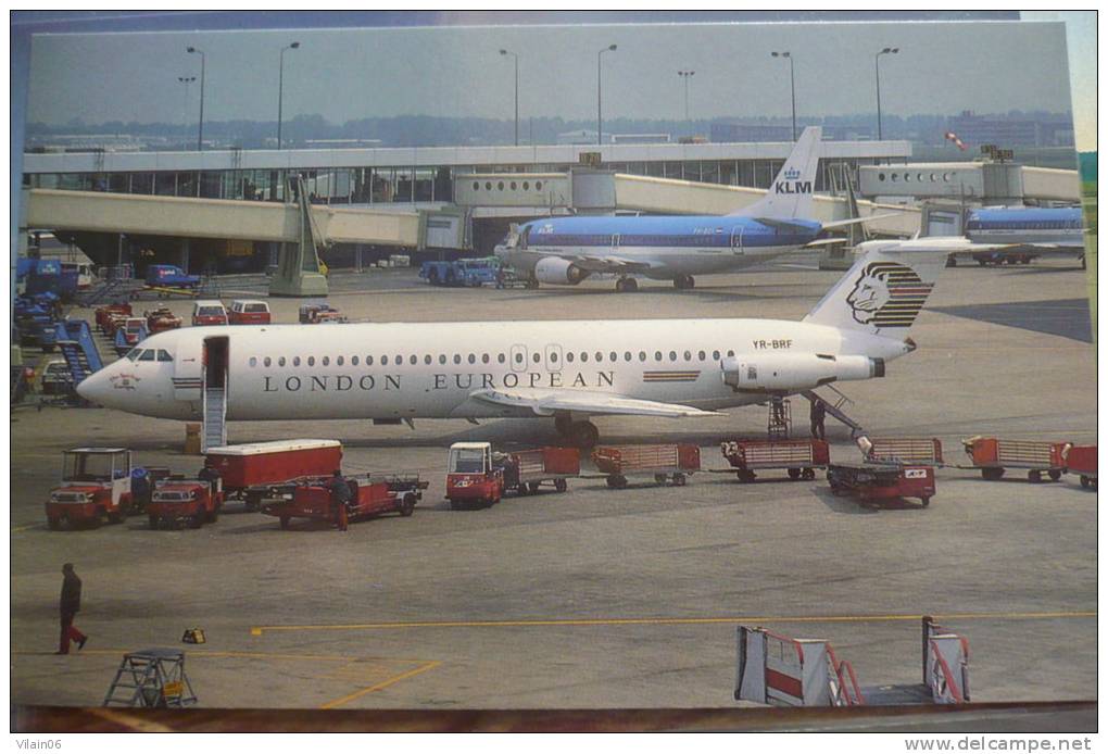 LONDON EUROPEAN AIRWAYS  ROMBAC 111    YR BRF - 1946-....: Moderne