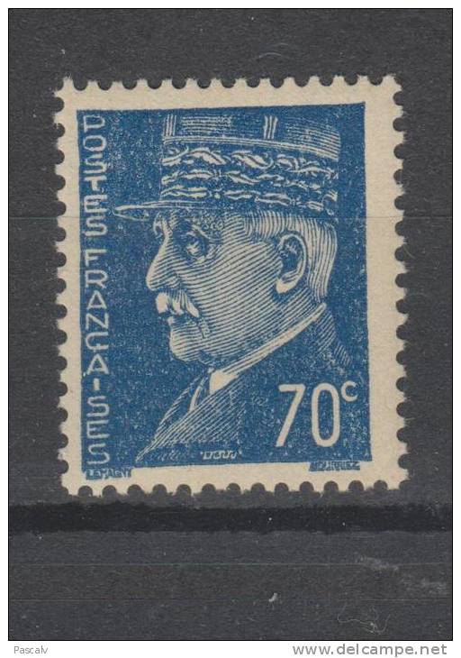 Yvert 510 ** Neuf Sans Charnière Infime Adhérence - 1941-42 Pétain