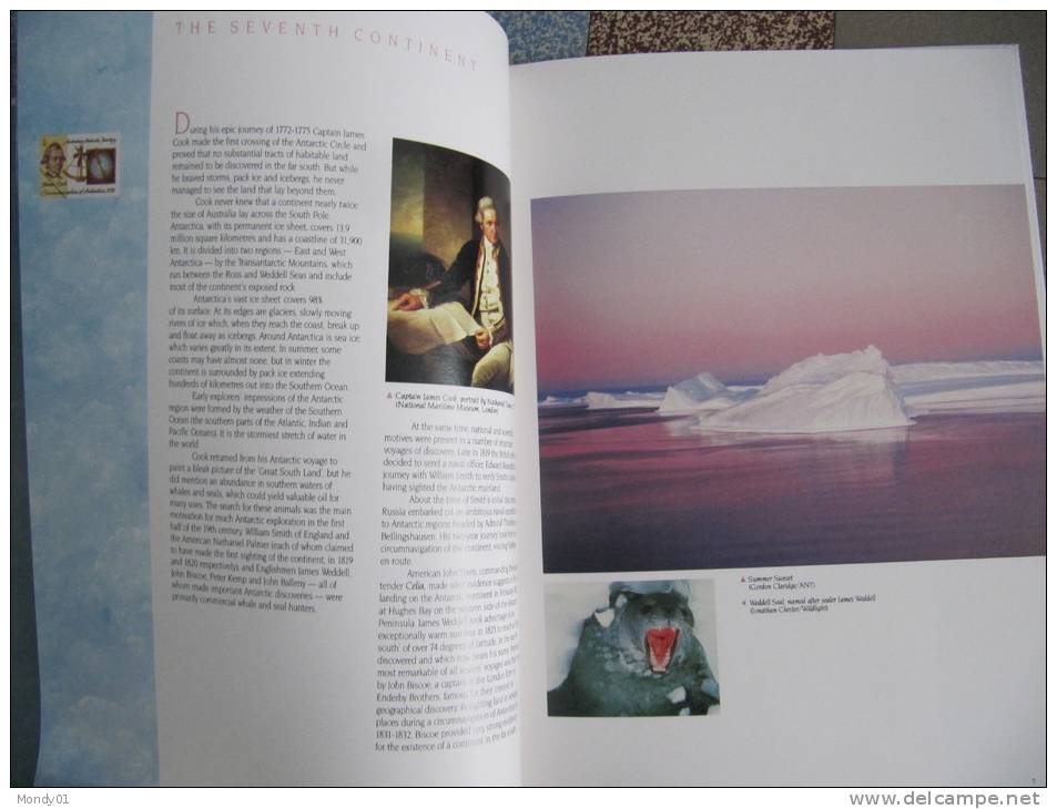 8952 Collection Antarctic antarctique Australien polaire polar Antarktish south  pole sud Album