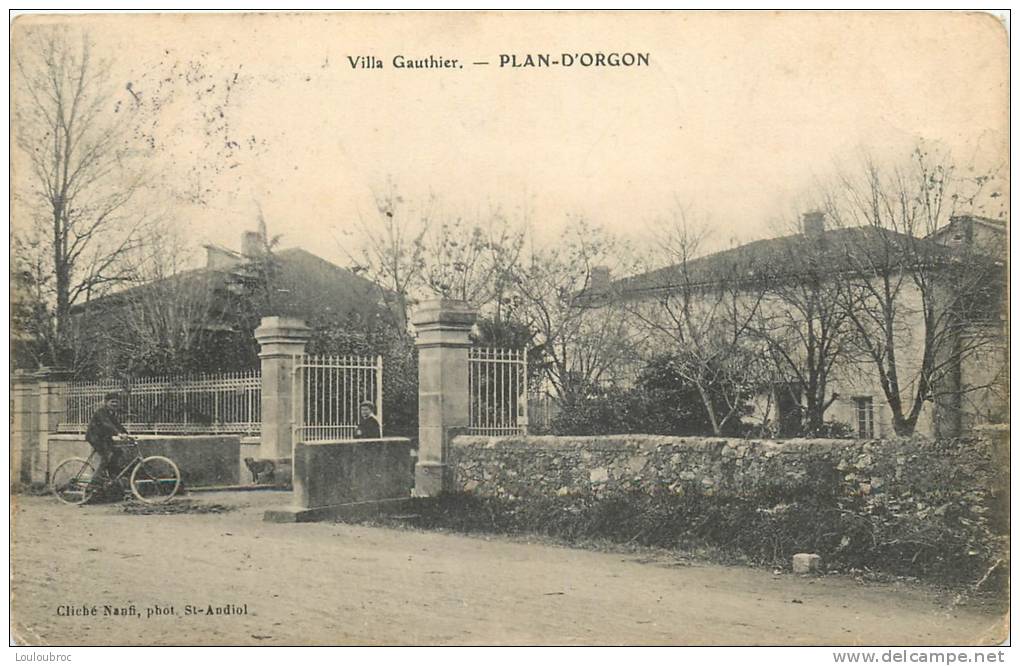 13 PLAN D´ORGON VILLA GAUTHIER - Autres & Non Classés