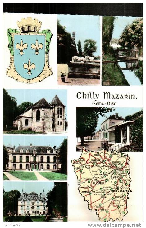 CPSM  CHILLY MAZARIN , Multivue - Chilly Mazarin