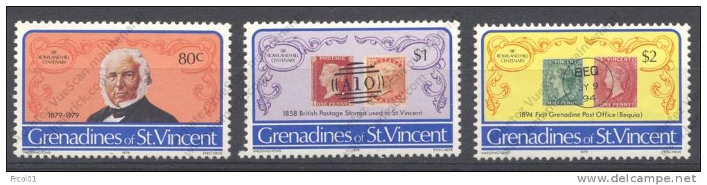 Saint-Vincent & Grenadines, Yvert 162/164, Scott 173/175, MNH - St.Vincent Und Die Grenadinen