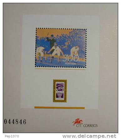 PORTUGAL 1996 - JJOO DE ATLANTA 96  - YVERT BLOCK 120 - Unused Stamps