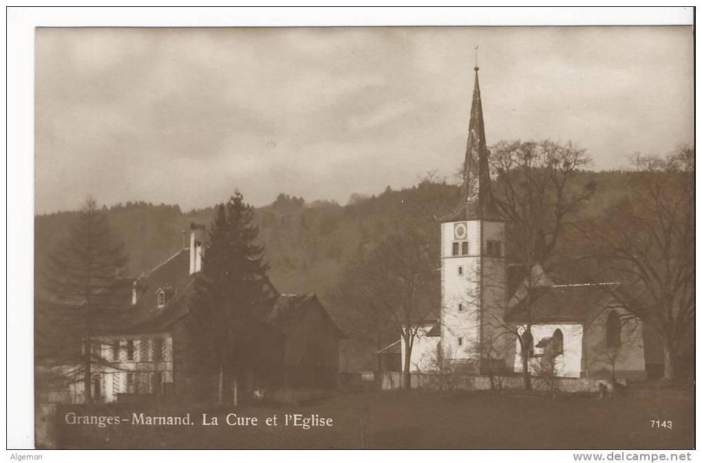 L168 - Granges-Marnand La Cure Et L'Eglise - Marnand