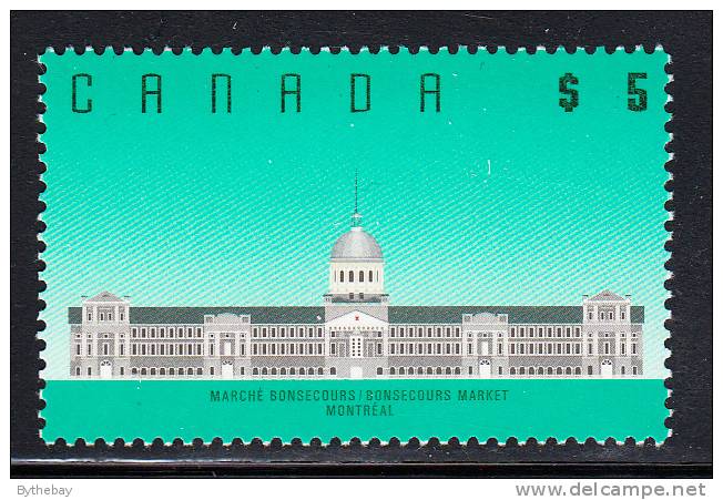 Canada MNH Scott #1183 $5 Bonsecours Market, Montreal - Neufs