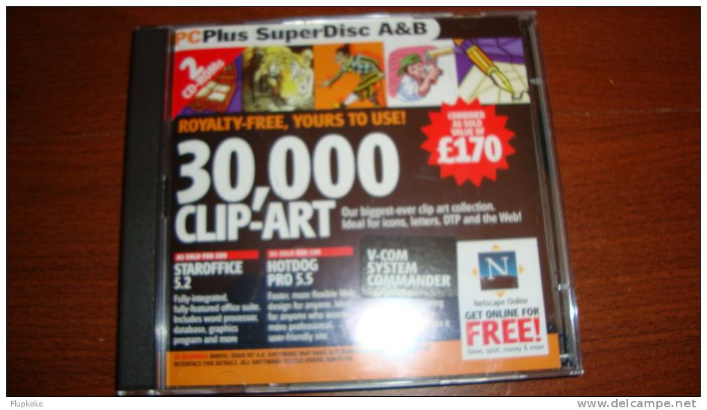 30000 ClipaArt Pc Plus SuperDisc Sur Cd-Rom - Photographs